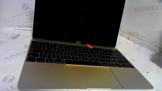 APPLE MACBOOK MODEL A1534 GOLD