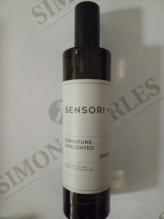 LOT OF 4 X 100ML SENSORI + SIGNATURE UNSCENTED AIR DETOXIFYING MIST