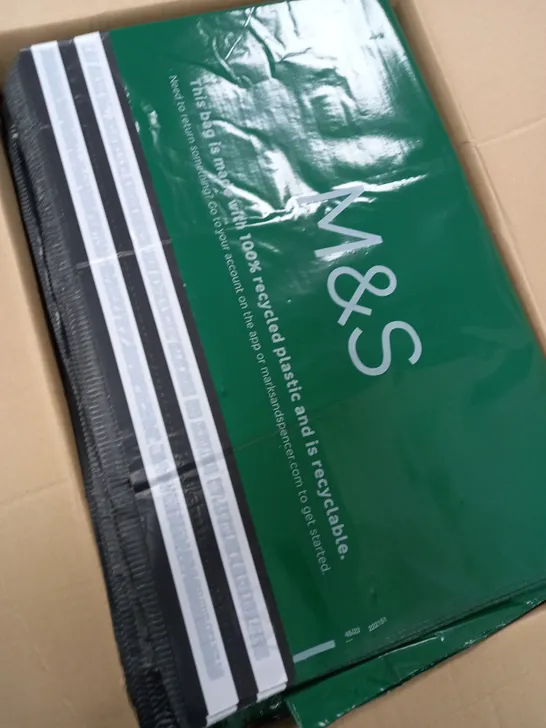 BOX OF APPROXIMATELY 100 M&S PLASTIC SEALABLE BAGS