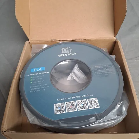 BOXED GEEETECH 3D PRINTER FILAMENT 