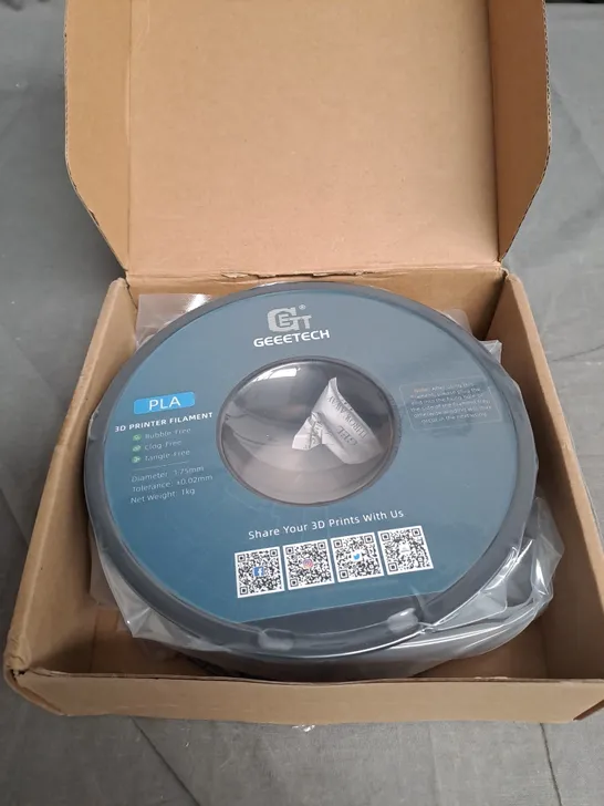 BOXED GEEETECH 3D PRINTER FILAMENT 