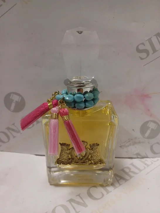 BOX OF APPROX 12 PEACE LOVE & JUICY COUTURE EAU PARFUM SPRAY - 100ML