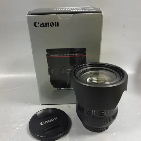 BOXED CANON EW-83L 24-70MM CAMERA LENS 