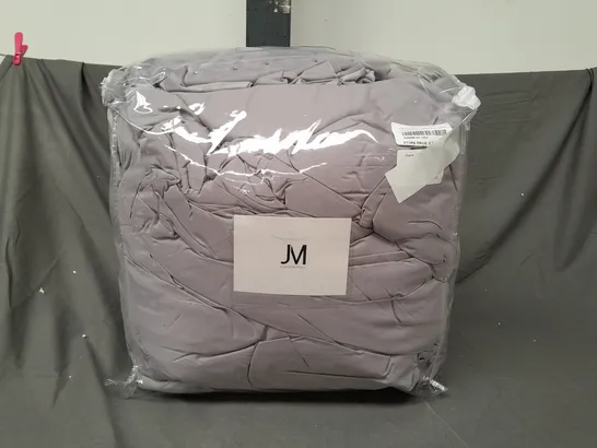 JM BY JULIEN MACDONALD GLITTER BURST BEDSPREAD AND SHAMS IN GREY