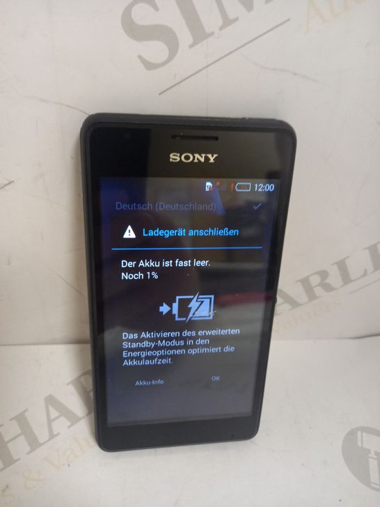 SONY XPERIA E1