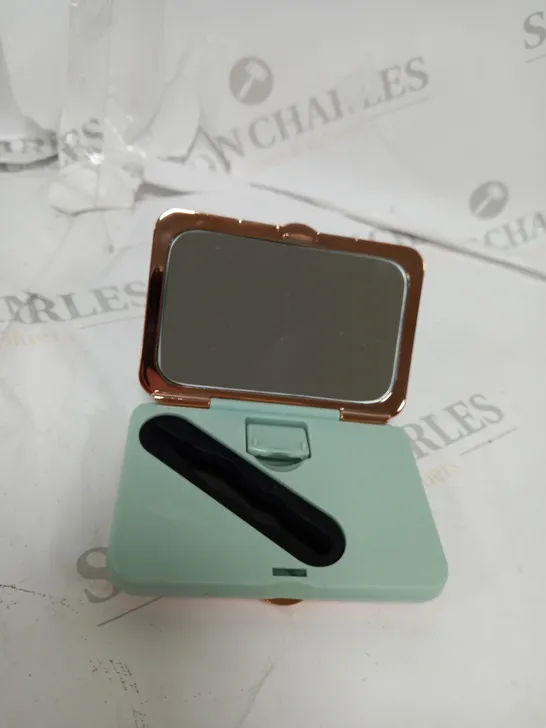 DUAL MIRROR FROM SIMPLYBEAUTY BLUSH/ROSE GOLD