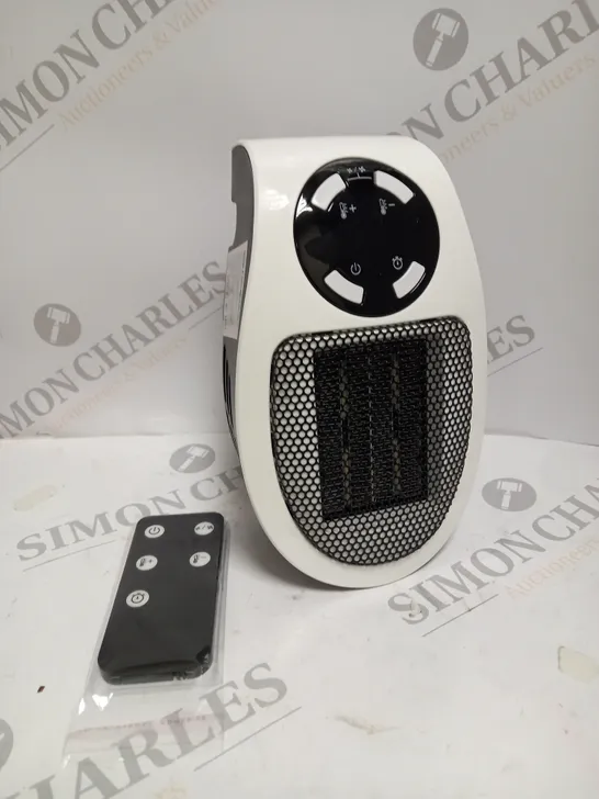 BOXED DAEWOO 500W PLUG IN HEATER WITH REMOTE CONTROL 