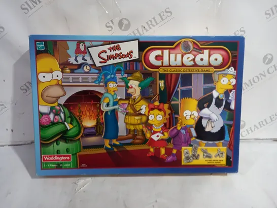 THE SIMPSONS CLUEDO BOARD GAME BY HASBRO