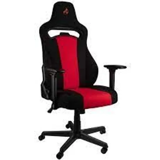 BOXED NITRO GAMING CHAIR BLACK & RED (1 BOX)