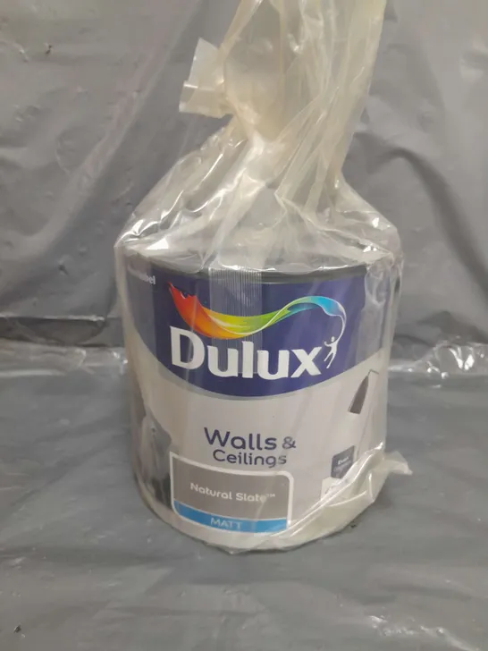 DULUX WALLS & CEILINGS NATURAL SLATE MATT EMULSION PAINT, 2.5L