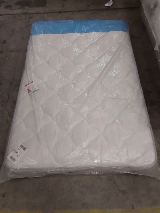 QUALITY BAGGED 120cm AIRSPRUNG MICRO QUILT 4ft SMALL DOUBLE MATTRESS RRP £209