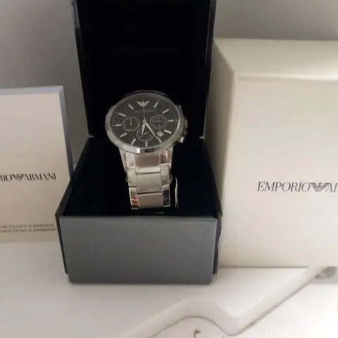 BOXED EMPORIO ARMANI AR2434 WRIST WATCH