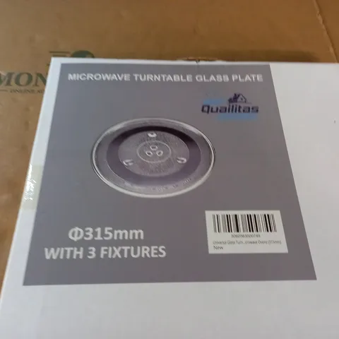 MICROWAVE TURNTABLE GLASS PLATE