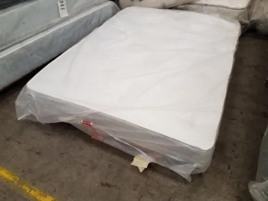 QUALITY BAGGED 4'6" MEMORY FOAM OPEN COIL MATTRESS 