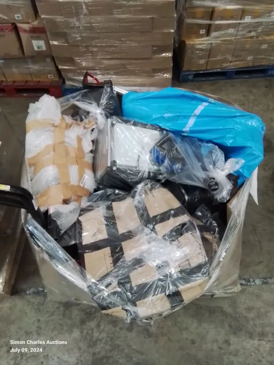 PALLET OF APPROXIMATELY 20 UNPROCESSED RAW RETURN HOUSEHOLD AND ELECTRICAL GOODS TO INCLUDE;