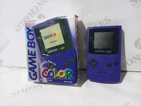 NINTENDO GAME BOY COLOR