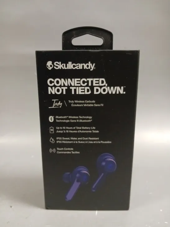 BOXED SKULLCANDY INDY TRUE WIRELESS EARPHONES 