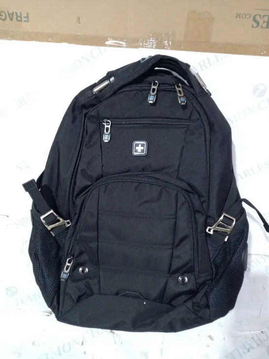 SUISSEWIN BACKPACK IN BLACK