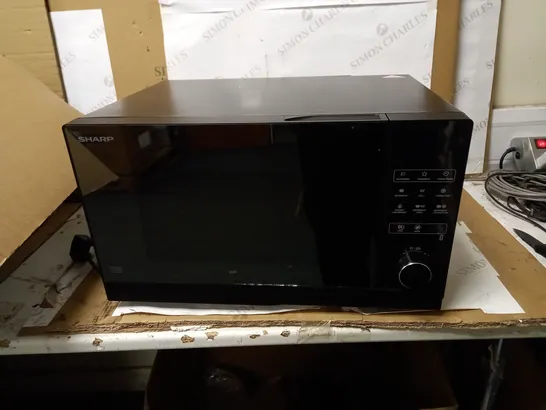 SHARP YC-GC52FU-B 25L 900W ELECTRONIC CONTROL FLATBED MICROWAVE