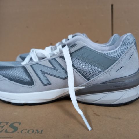 PAIR OF NEW BALANCE 990V5 TRAINERS GREY SIZE 6UK