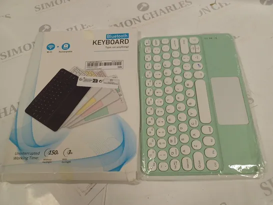 BOXED MINT GREEN BLUETOOTH KEYBOARD