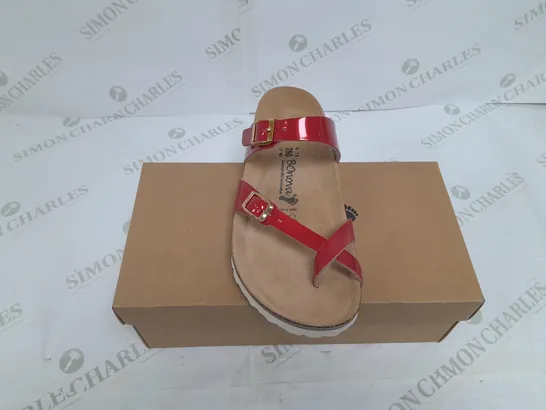 BONOVA GERMAN INNOVATION SANDLES RED SIZE 40 