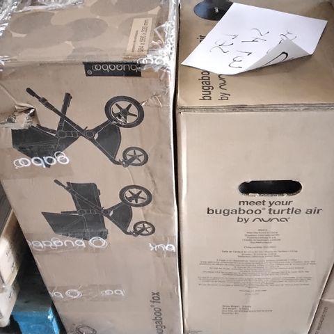 BOXED BUGABOO STROLLER PARTS (2 BOXES)