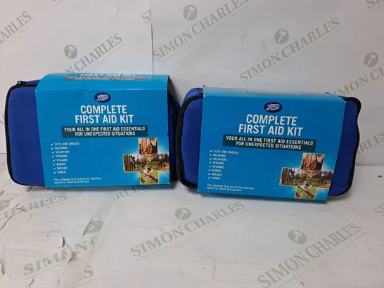 2 BOOTS COMPLETE FIRST AID KIT 