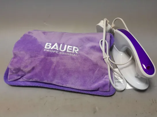 BOXED BAUER ELECTRIC HOT WATER BOTTLE
