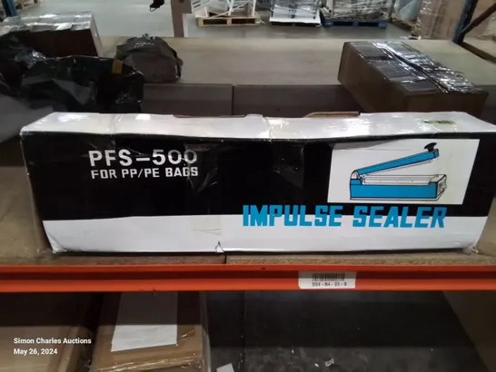 A BOXED PFS-500 SEALER 