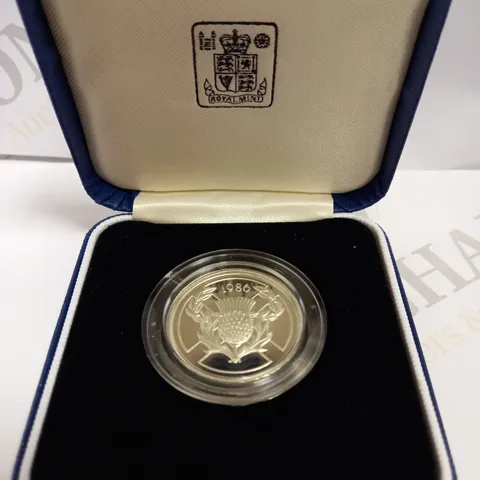 THE ROYAL MINT 1986 COMMONWEALTH GAMES COMMEMORATIVE COIN