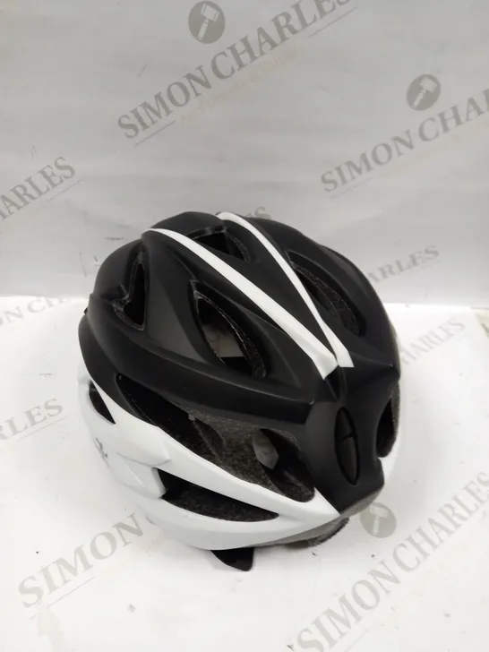 APARK WHITE/BLACK ADULTS BICYCLE HELMET 