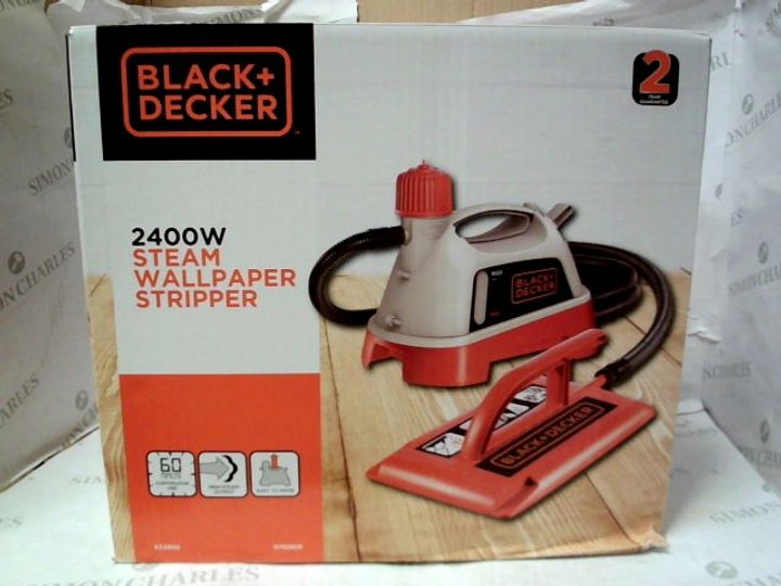 Lot 2359 BLACK+DECKER 2400 W WALLPAPER STEAMER STRIPPER Simon