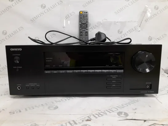 BOXED ONKYO TX-SR393 AMPLIFIER IN BLACK