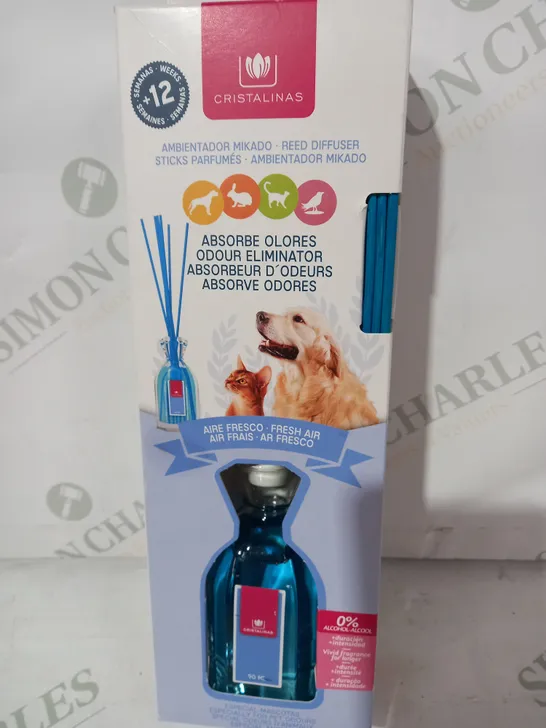 CRISTALINAS REED DIFFUSER FOR PET ODOURS