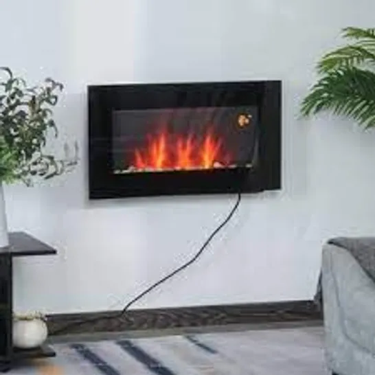 (BOXED) ADDISON ELECTRIC FIRE COLOUR: BLACK 