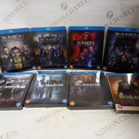LOT OF 8 X-MEN SPECIAL EDITION BLU-RAYS