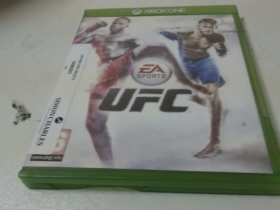 XBOX ONE EA SPORTS UFC GAME