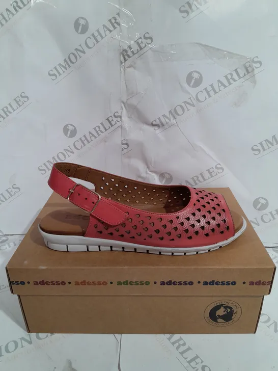 ADESSO SALMON PINK SANDLE - EU 5