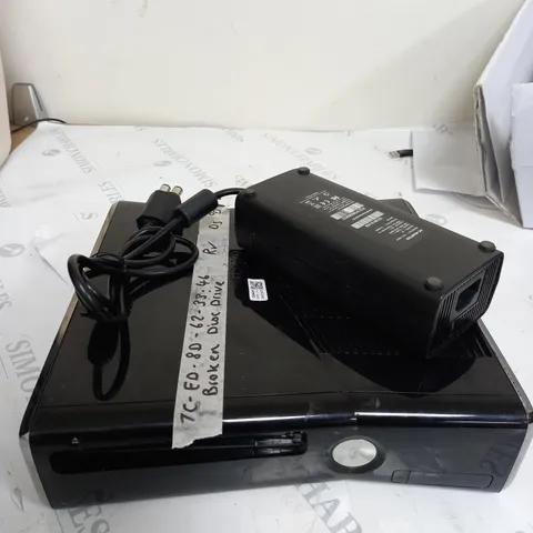 UNBOXED XBOX 360 IN BLACK 