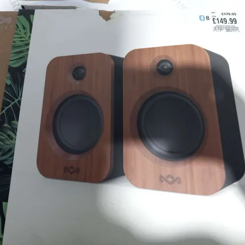 BOXED HOUSE OF MARLEY SIMMER DOWN DUO TRUE WIRELESS SPEAKERS