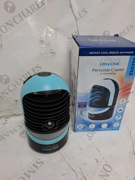 THANE ZAAHN ULTRA CHILL PORTABLE PERSONAL AIR COOLER