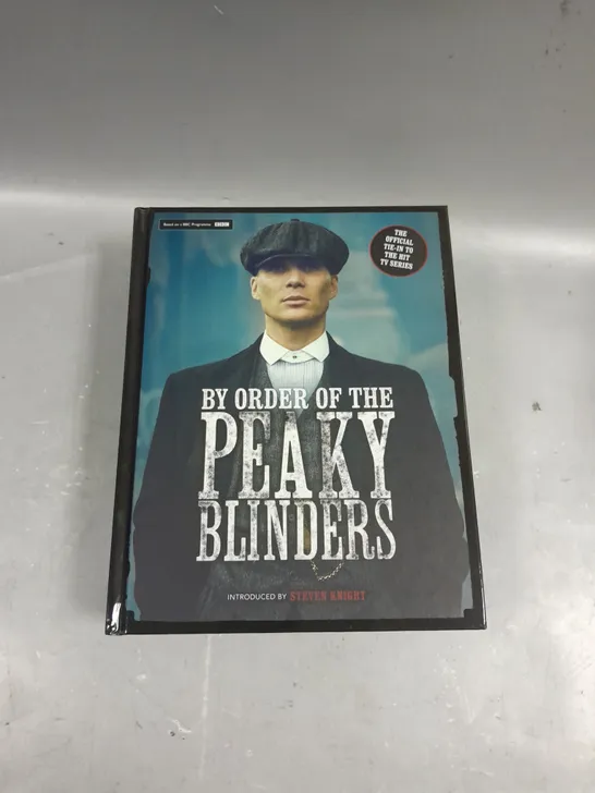 3 X PEAKY BLINDERS TV SERIES TIE-IN BOOKS