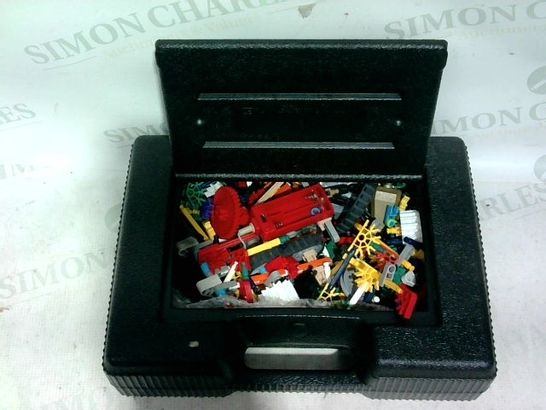 K-NEX BOX WITH ASSORTED PIECES AND MOTOR