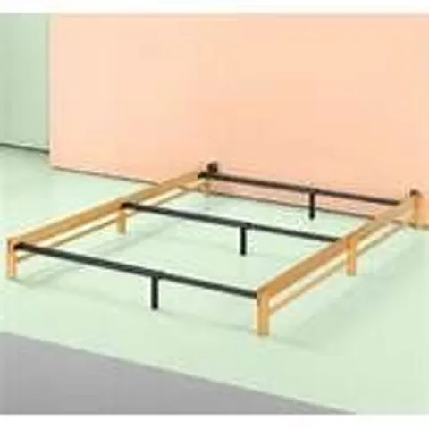BRAND NEW BOXED NEWPORT ZINUS WOOD AND METAL COMPACT BEDFRAME