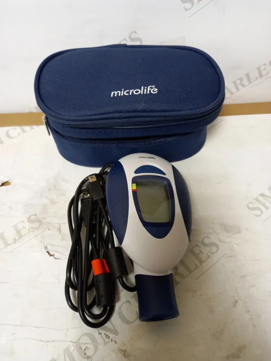 MICROLIFE PF-100 MICROLIFE PEAK FLOW & ASTHMA METER - EXPIRATORY FLOW PEF AND FEV1 MEASUREMENT