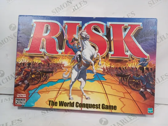 HASBRO RISK WORLD CONQUEST BOARD GAME