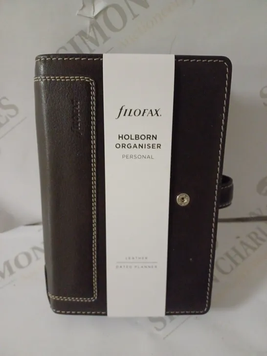 FILOFAX PERSONAL HOLBORN ORGANISER BROWN 