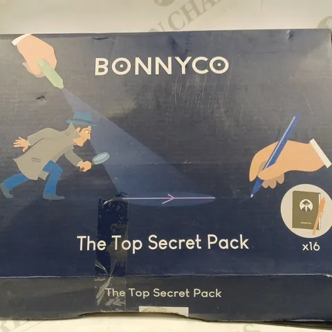 BOXED BONNYCO THE TOP SECRET PACK 