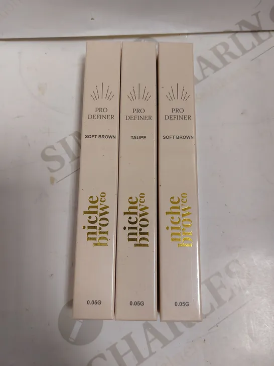 BOX OF 3 NICHE BROW CO PRO DEFINER PENS